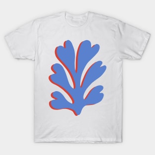 Matisse Inspired - cut out red and blue 2 T-Shirt